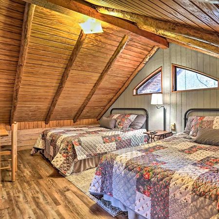 Broken Bow Log Cabin With Fire Pit, Pond, And Deck! Εξωτερικό φωτογραφία