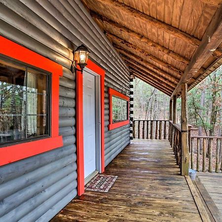Broken Bow Log Cabin With Fire Pit, Pond, And Deck! Εξωτερικό φωτογραφία