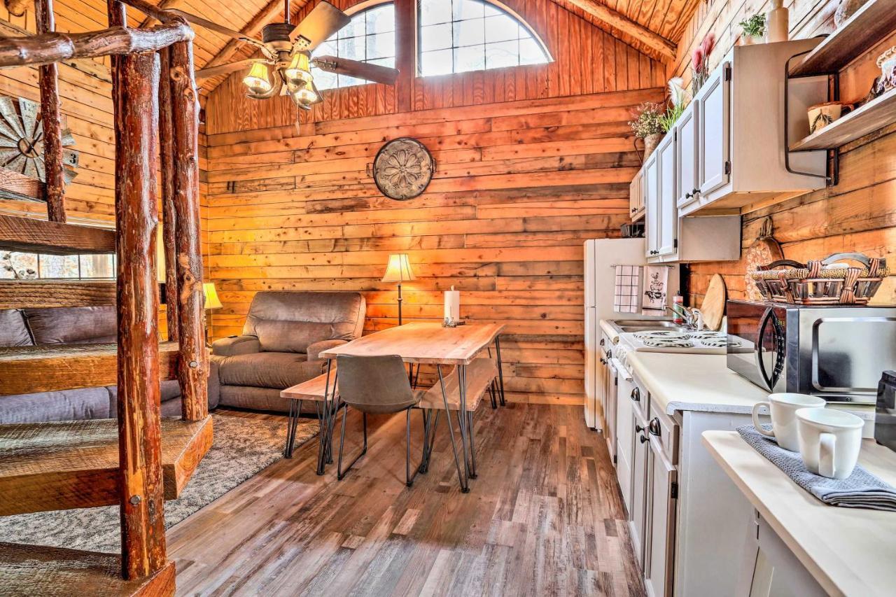 Broken Bow Log Cabin With Fire Pit, Pond, And Deck! Εξωτερικό φωτογραφία