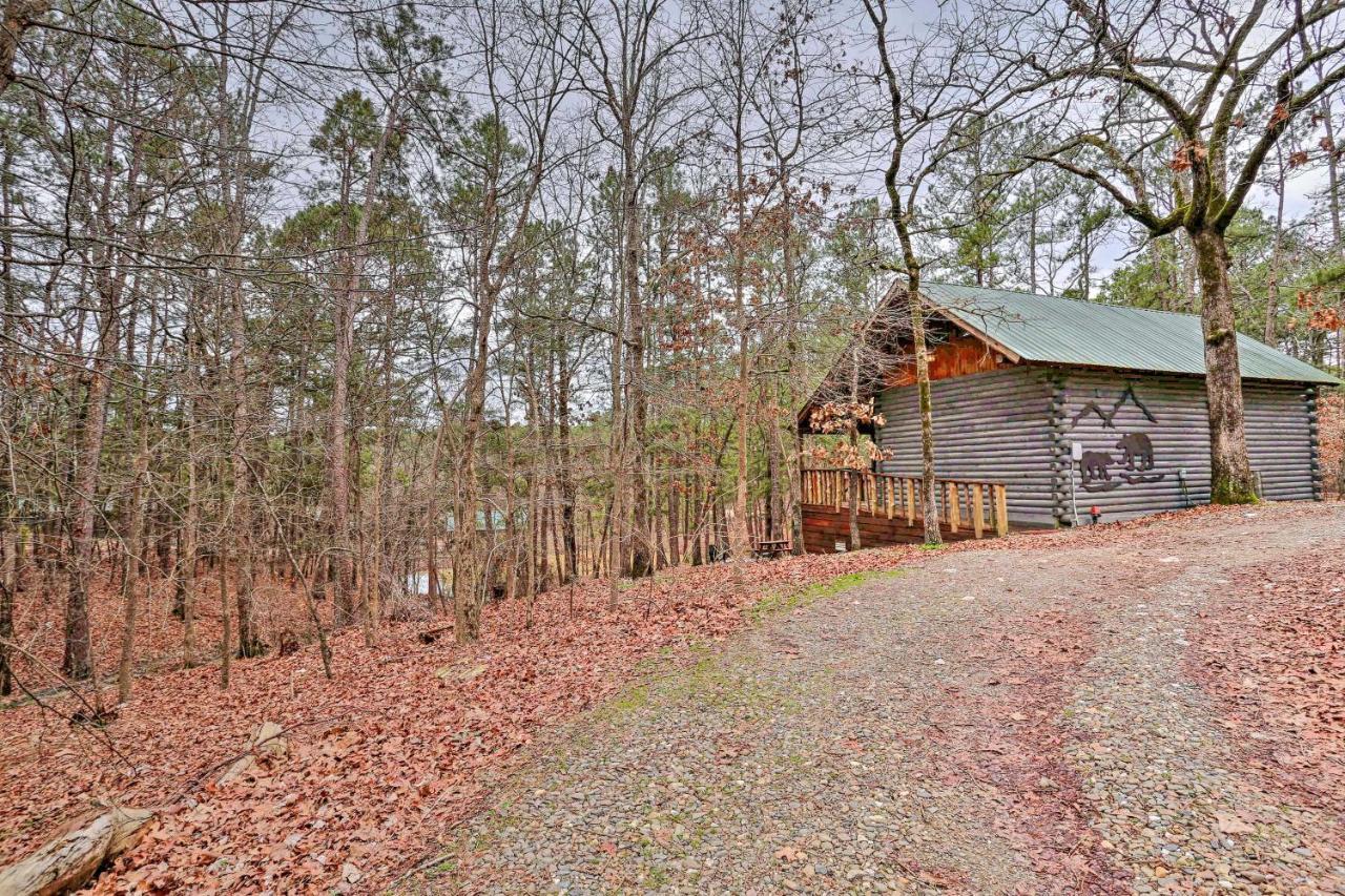 Broken Bow Log Cabin With Fire Pit, Pond, And Deck! Εξωτερικό φωτογραφία